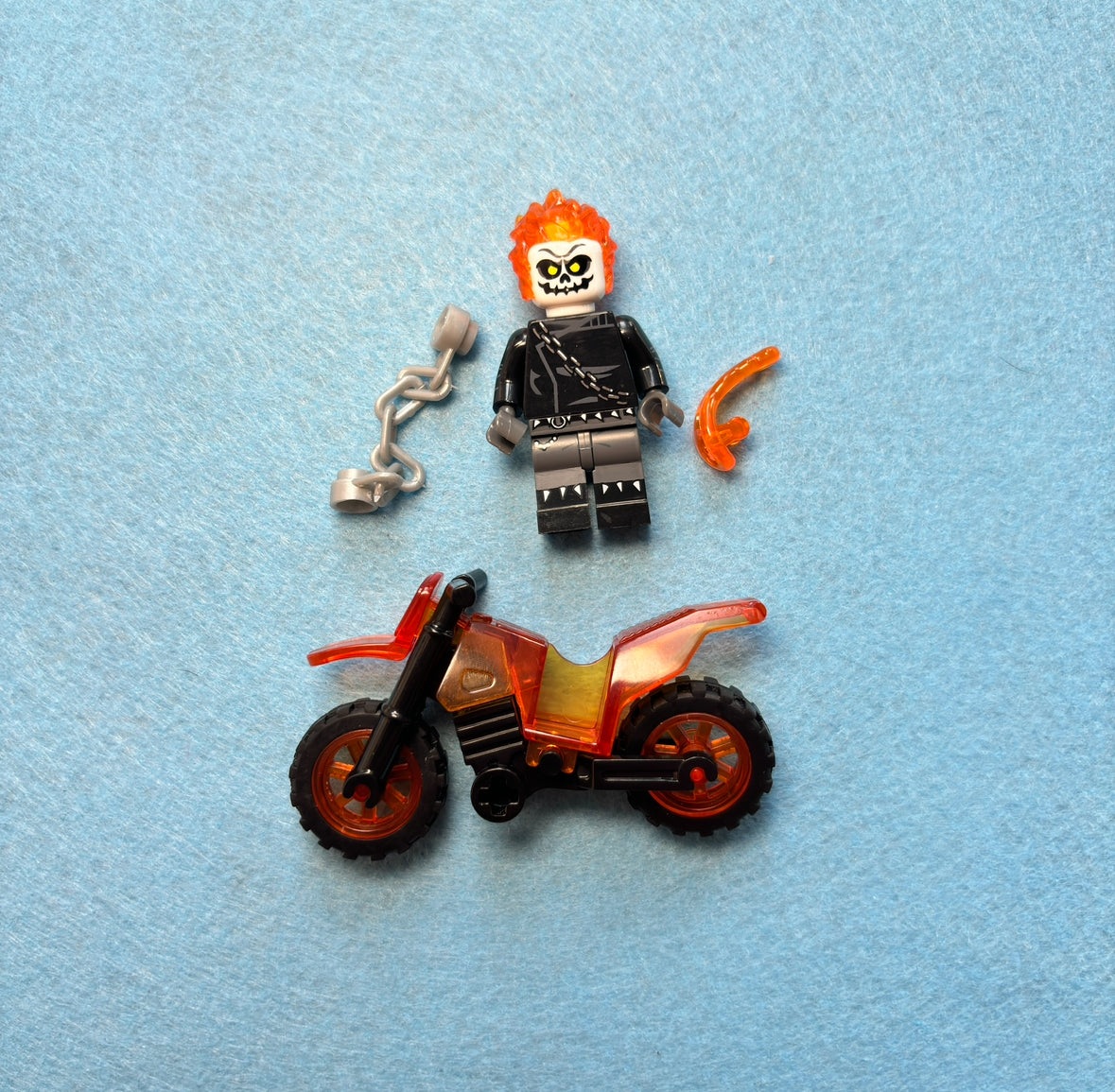 Ghost Biker Minifigure