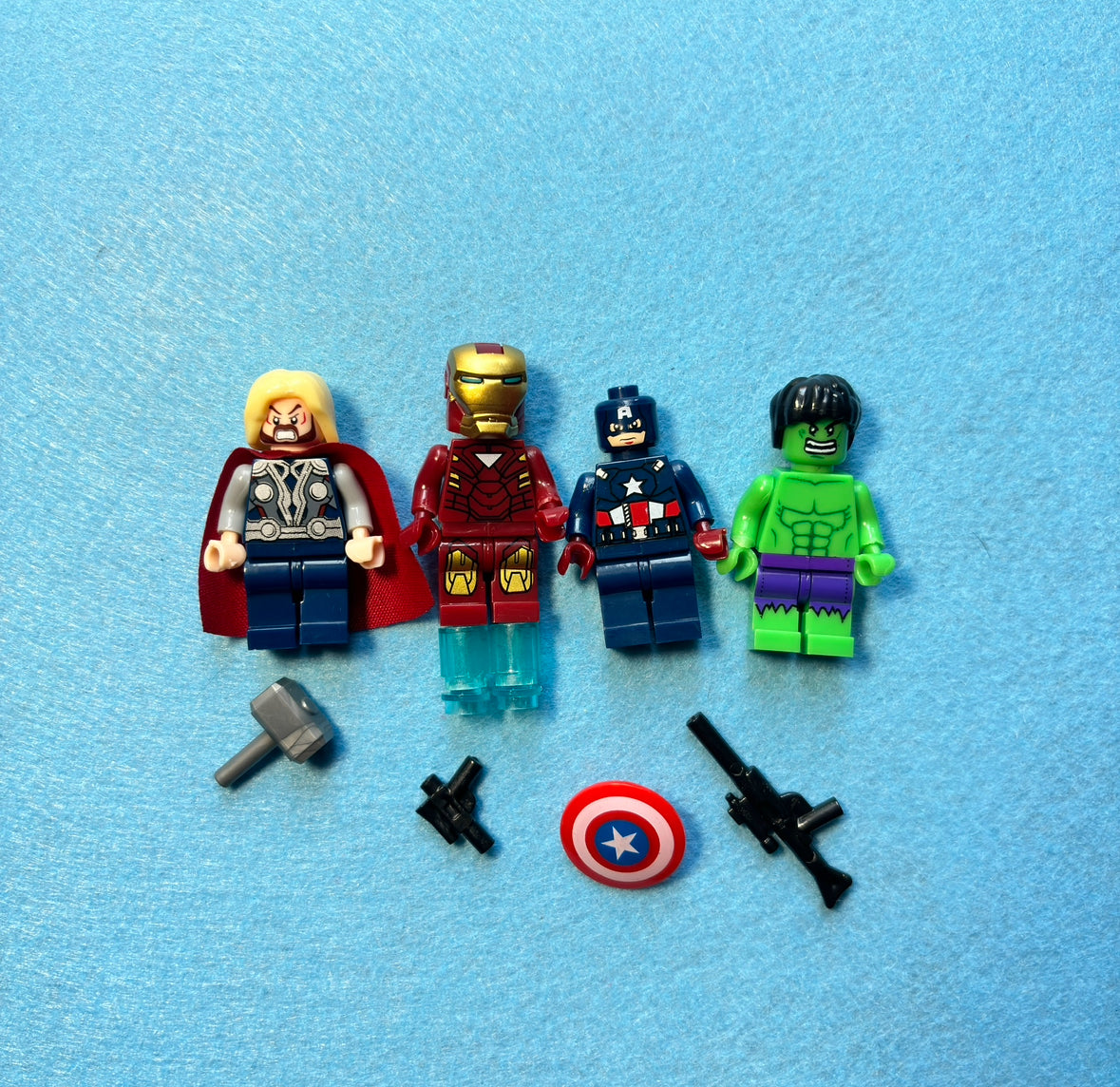 Super Hero set of 4 popular characters