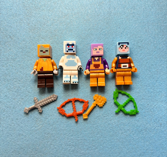 Mining craft people minifigures #2