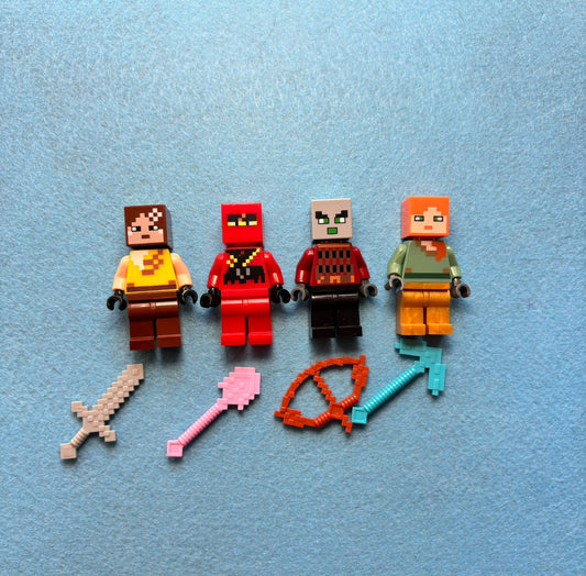 Mining craft people minifigures #7