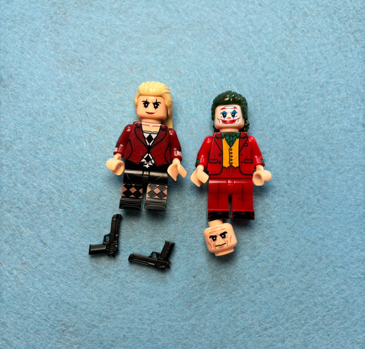 The Clown (Joker) and Hayley