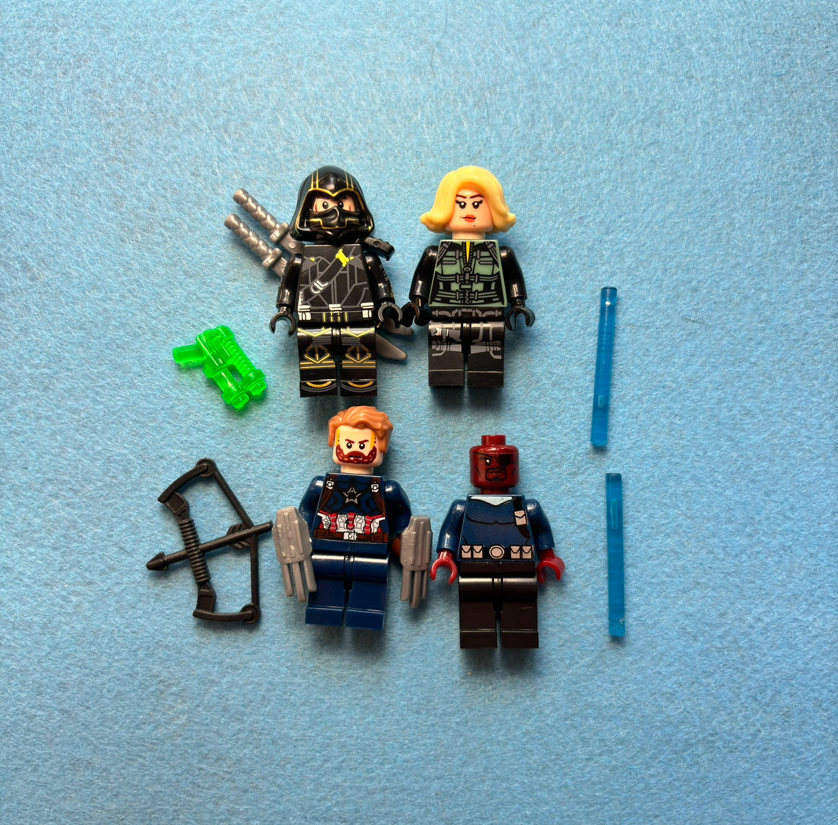 Super hero characters minifigures