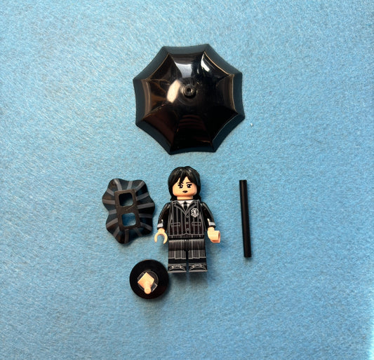 Wednesday Minifigure from popular series