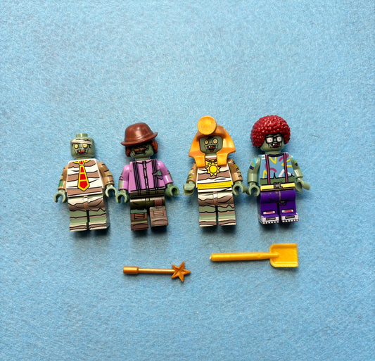 Zombies from popular game set 1 minifigures