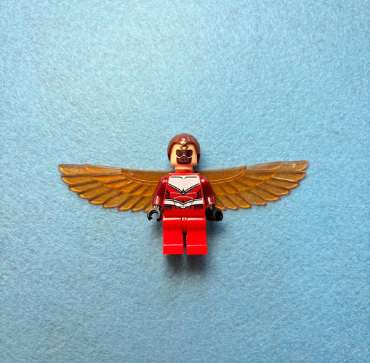 Red and yellow Falcon Minifigure